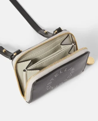 Logo Zip Strap Cardholder