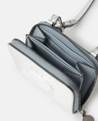 Logo Zip Strap Cardholder