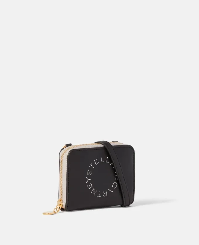 Logo Zip Strap Cardholder Logo Zip Strap Cardholder