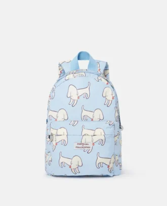 Lonesome Puppy Print Backpack