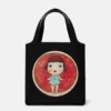 Lonesome Puppy Print Cotton Canvas Tote Bag Lonesome Puppy Print Cotton Canvas Tote Bag