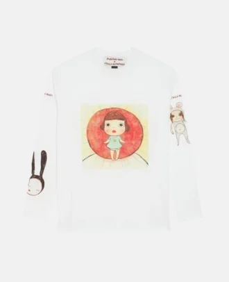 Lonesome Puppy Print T-Shirt