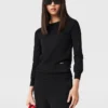 Long-Sleeve Compact Knit Top Long-Sleeve Compact Knit Top