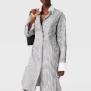 Long-Sleeve Pinstripe Shirt Dress Long-Sleeve Pinstripe Shirt Dress