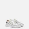 Loop Strawberry-Print Metallic Low-Top Trainers Loop Strawberry-Print Metallic Low-Top Trainers