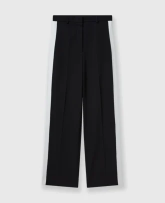 Low-Rise Stripe Straight-Leg Pants Low-Rise Stripe Straight-Leg Pants