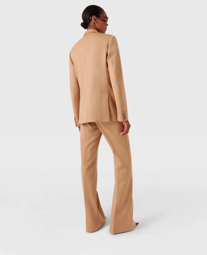 Low-Rise Striped Flared Pants Low-Rise Striped Flared Pants