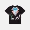 Magicians Bunny Graphic Crewneck T-Shirt Magicians Bunny Graphic Crewneck T-Shirt