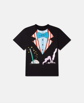 Magicians Bunny Graphic Crewneck T-Shirt