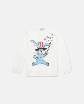 Magicians Bunny Graphic Long-Sleeve T-Shirt