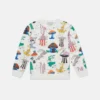Magicians Bunny Print Crewneck Sweatshirt Magicians Bunny Print Crewneck Sweatshirt