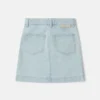 Medallion Logo Denim Skirt Medallion Logo Denim Skirt