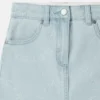 Medallion Logo Denim Skirt Medallion Logo Denim Skirt