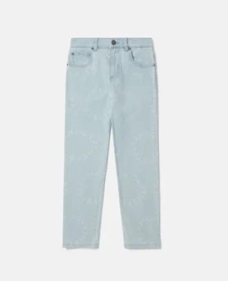 Medallion Logo Straight Leg Jeans Medallion Logo Straight Leg Jeans