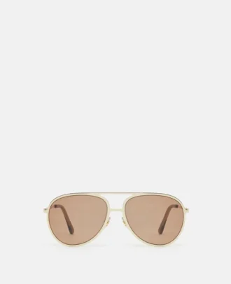 Metal Aviator Sunglasses