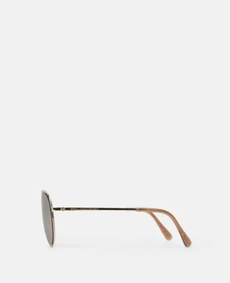 Metal Aviator Sunglasses