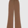 Mid-Rise Botcut Trousers Mid-Rise Botcut Trousers
