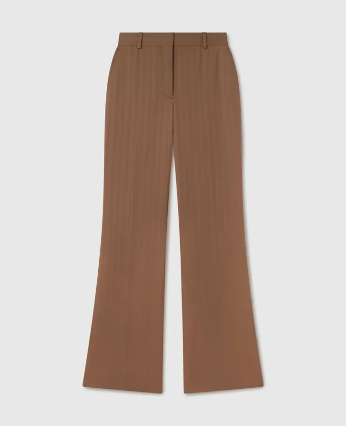 Mid-Rise Botcut Trousers Mid-Rise Botcut Trousers