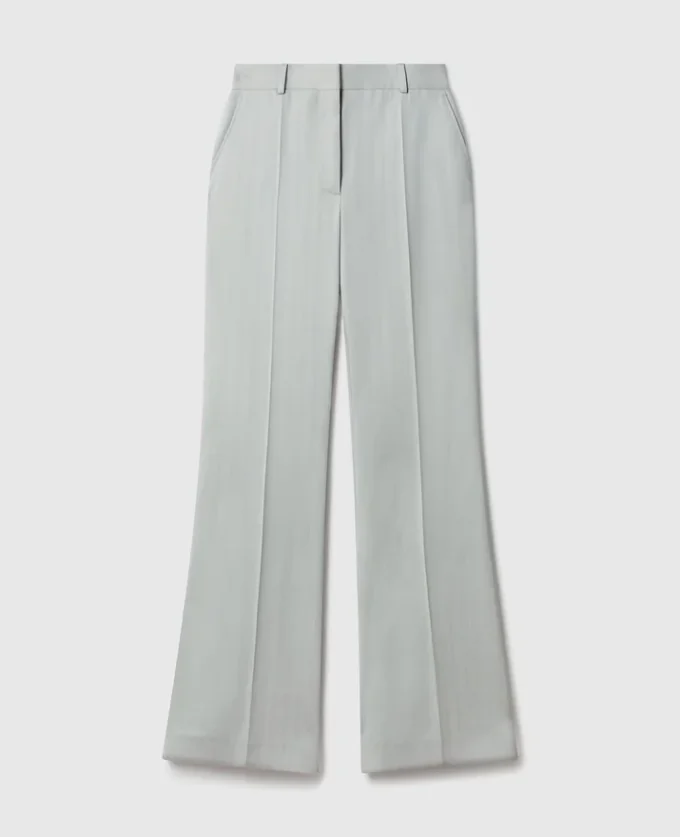 Mid-Rise Botcut Trousers Mid-Rise Botcut Trousers