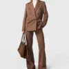 Oversized Pinstripe Double-Breasted Blazer Oversized Pinstripe Double-Breasted Blazer