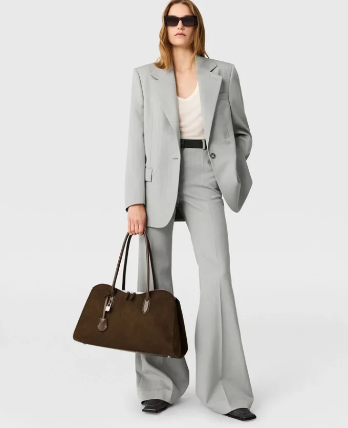 Single-Breasted Boyfriend Blazer Single-Breasted Boyfriend Blazer