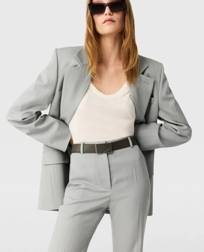 Mid-Rise Botcut Trousers Mid-Rise Botcut Trousers