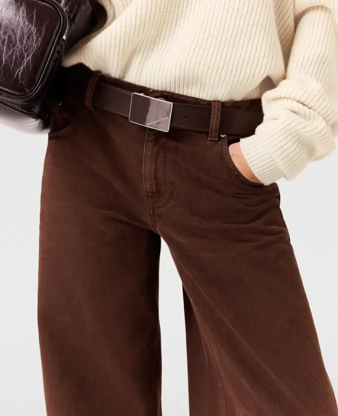 Mid-Rise Wide-Leg Denim Jeans Mid-Rise Wide-Leg Denim Jeans