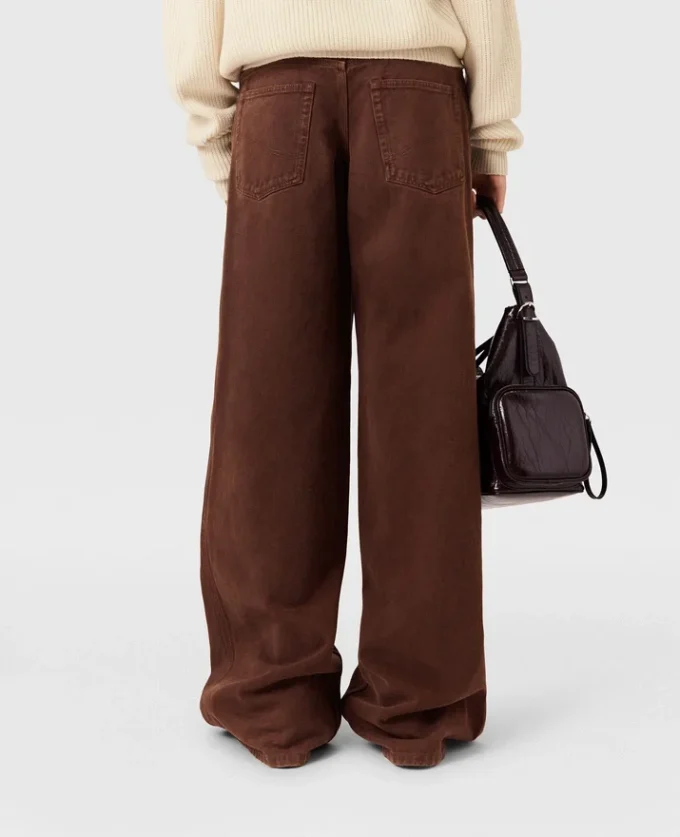 Mid-Rise Wide-Leg Denim Jeans Mid-Rise Wide-Leg Denim Jeans