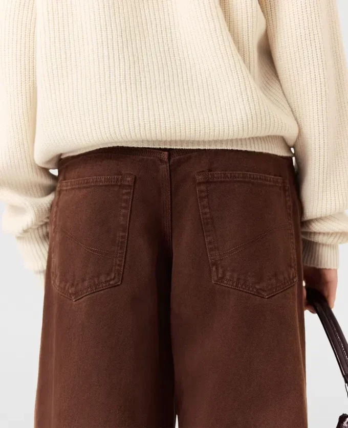 Mid-Rise Wide-Leg Denim Jeans Mid-Rise Wide-Leg Denim Jeans