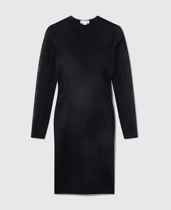 Miracle Long Sleeved Compact-Knit Dress Miracle Long Sleeved Compact-Knit Dress