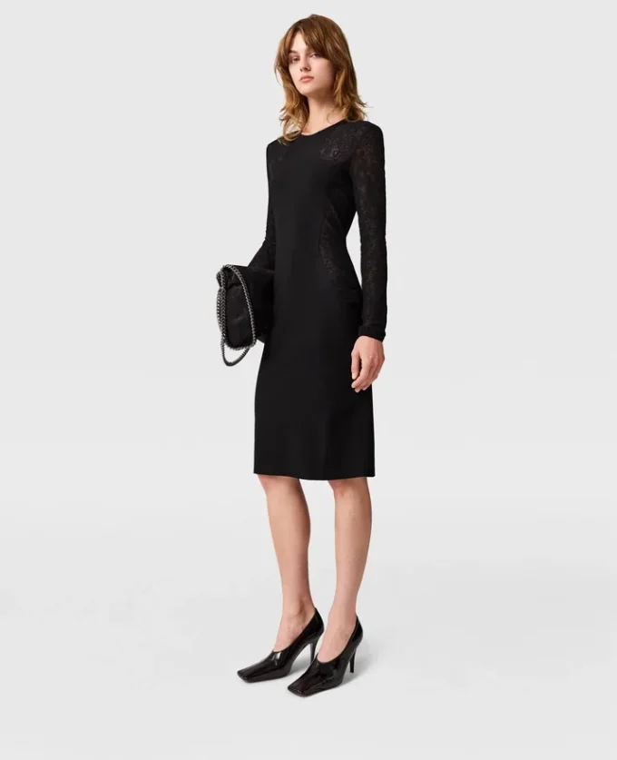 Miracle Long Sleeved Compact-Knit Dress Miracle Long Sleeved Compact-Knit Dress