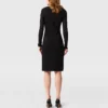 Miracle Long Sleeved Compact-Knit Dress Miracle Long Sleeved Compact-Knit Dress