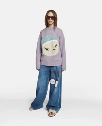 Mission Sheep Intarsia Knit Jumper
