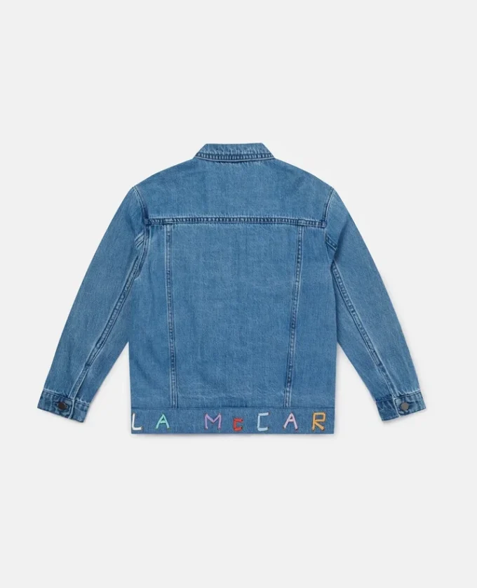 Moniker Embroidered Denim Jacket Moniker Embroidered Denim Jacket