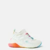 Moniker Print Lace-Up Sneakers Moniker Print Lace-Up Sneakers