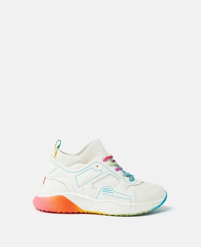 Moniker Print Lace-Up Sneakers Moniker Print Lace-Up Sneakers