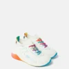 Moniker Print Lace-Up Sneakers Moniker Print Lace-Up Sneakers