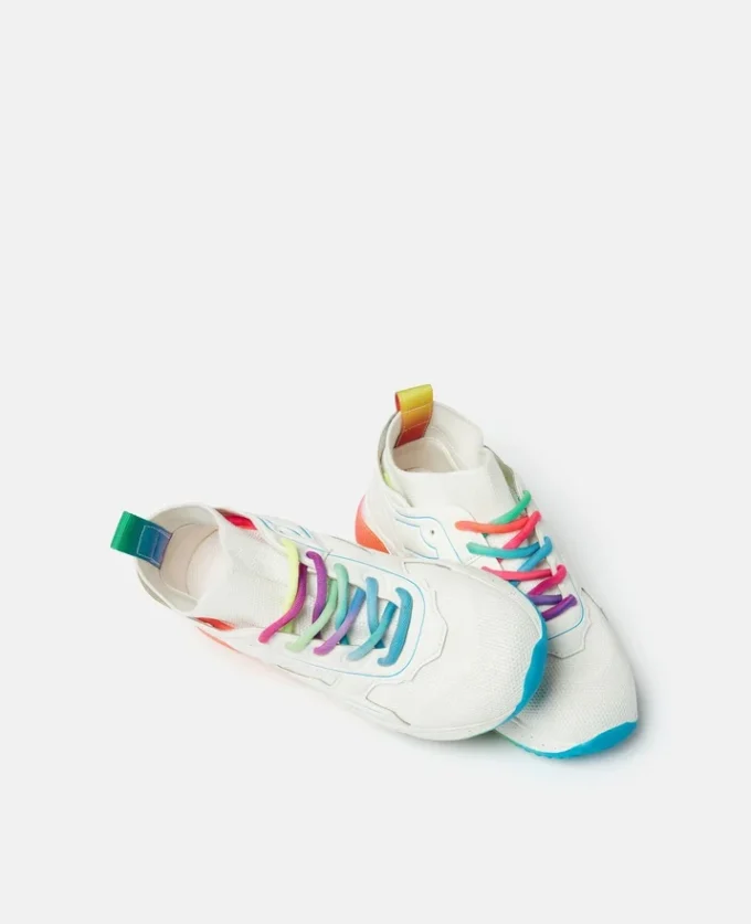 Moniker Print Lace-Up Sneakers Moniker Print Lace-Up Sneakers