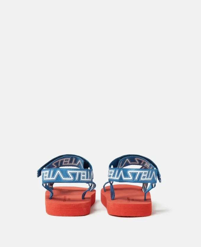 Moniker Print Sandals Moniker Print Sandals