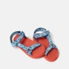Moniker Print Sandals Moniker Print Sandals
