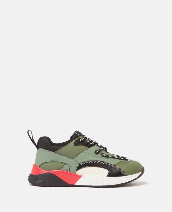 Moniker Tape Lace-Up Sneakers Moniker Tape Lace-Up Sneakers