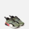 Moniker Tape Lace-Up Sneakers Moniker Tape Lace-Up Sneakers