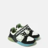 Moniker Tape Lace-Up Sneakers Moniker Tape Lace-Up Sneakers