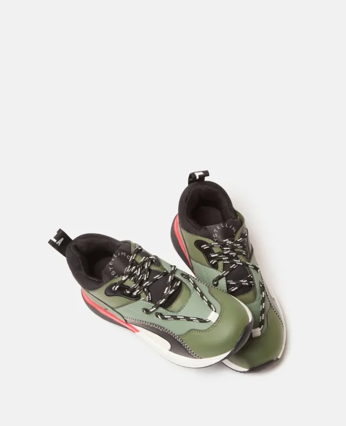 Moniker Tape Lace-Up Sneakers Moniker Tape Lace-Up Sneakers