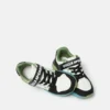 Moniker Tape Lace-Up Sneakers Moniker Tape Lace-Up Sneakers
