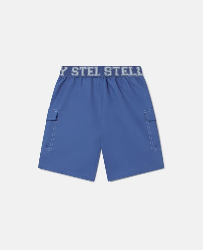 Moniker Waistband Swim Shorts Moniker Waistband Swim Shorts