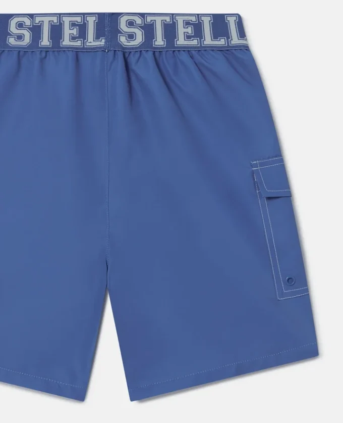 Moniker Waistband Swim Shorts Moniker Waistband Swim Shorts