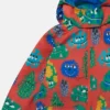 Monster Face Print Hooded Raincoat Monster Face Print Hooded Raincoat