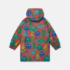 Monster Face Print Hooded Raincoat Monster Face Print Hooded Raincoat