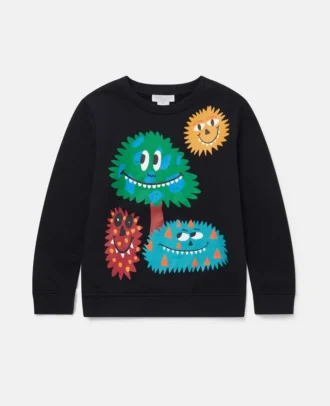Monster Faces Long Sleeve T-Shirt
